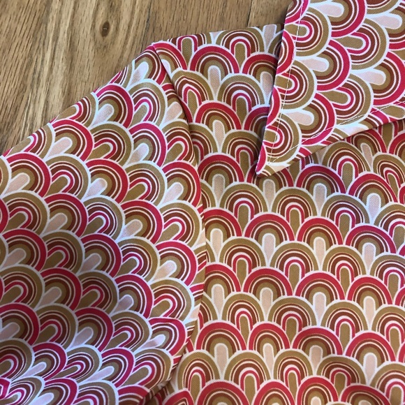 70s inspired chic bell jumpsuit - Picture 4 of 8